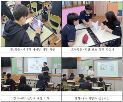 강서구진로교육지원센터, 낙동중 1학년 대상 진로 특강 운영