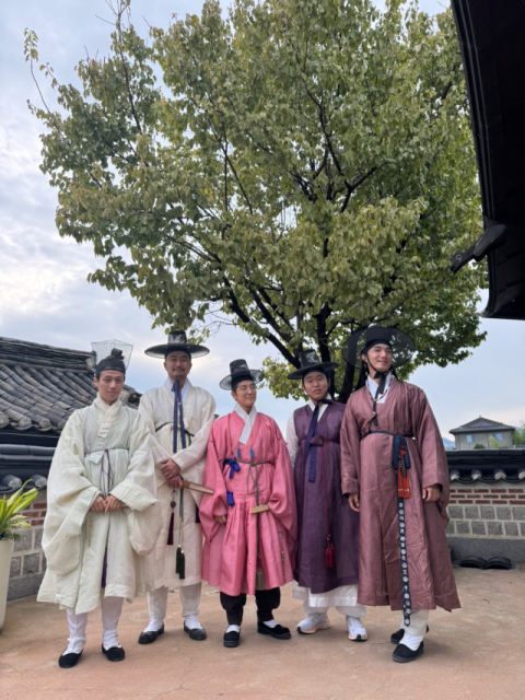 북촌한옥의 날에 모인 한량들. 본인 제공