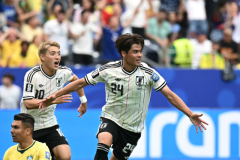 매서웠던 일본, 브라질에 1-2 패해 16강 좌절