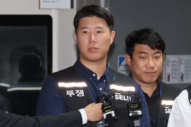 삼성그룹 초기업노동조합 삼성전자지부 최승호 위원장. 연합뉴스
