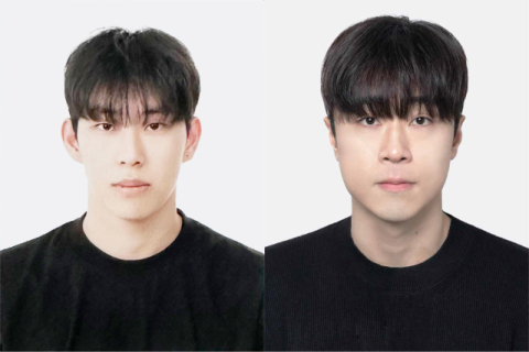 2026년 소방공무원 시험에 최종 합격한 진원태(왼쪽), 유현태 학생. 동의과학대 제공