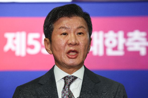 조별리그 탈락·홍명보 논란…정몽규 대한축구협회장 사퇴