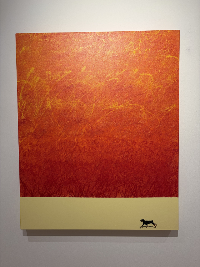 필독의 '부산물: 기억 빛을 쫓는 개'(2026). 김은영 기자 key66@