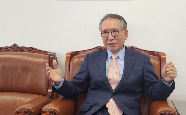 김형오 전 국회의장. 부산일보 DB