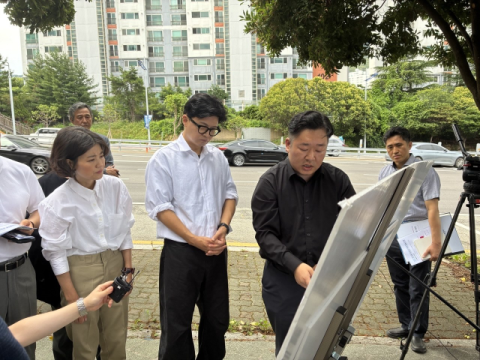 한동훈, 만덕~센텀 대심도 병목 현장 점검…지역 정치 보폭 확대