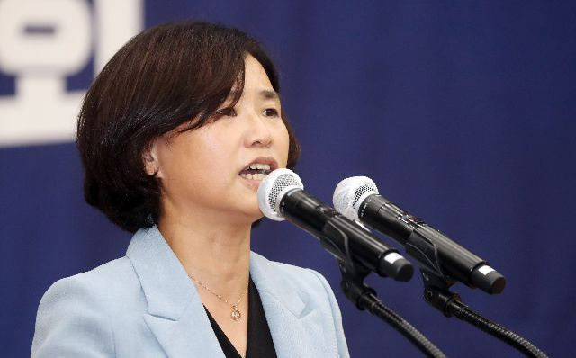 더불어민주당 서은숙 부산진갑 위원장. 부산일보DB