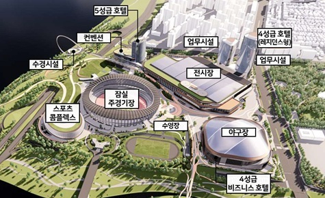 잠실종합운동장 일대에 돔야구장을 짓고 스포츠 전시 복합공간을 조성하는 사업이 정부의 민간투자사업 심의를 통과했다. 기획예산처 제공