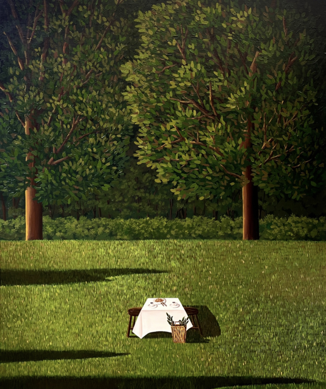 김수연의 '초원Ⅱ'(2023). 갤러리마레 제공