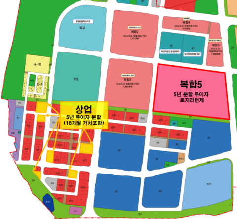 명지지구. LH 제공