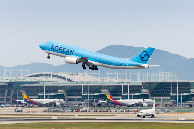 대한항공 항공기. 대한항공 제공.