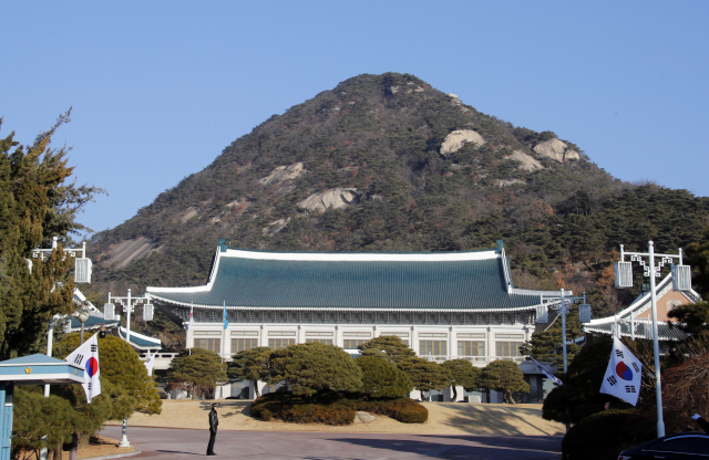 청와대 전경. 연합뉴스