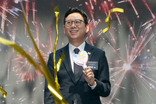 배경훈 부총리 겸 과학기술정보통신부 장관이 3일 오전 전남광주 광산구 국립광주과학관에서 열린 모두의 AI 성장사다리 프로젝트 출범식에 참석하고 있다. 연합뉴스