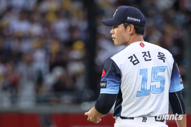 올 시즌 롯데 토종 에이스 김진욱. 롯데 자이언츠 제공