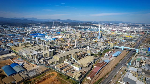고려아연 온산제철소 전경. 고려아연 제공