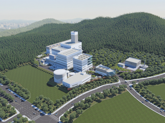 한국남부발전이 내년 1월 착공 예정인 500MW(메가와트)급 고양창릉복합발전소 조감도. 남부발전 제공