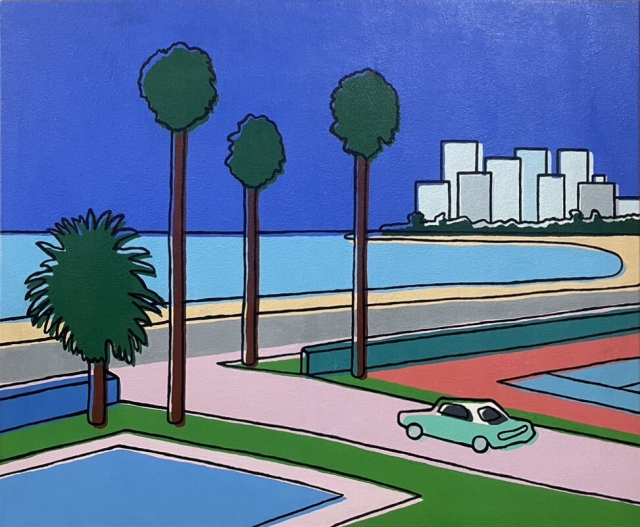 나이젤 그라프, NAGAIJEL THREE PALM TREES ON THE BEACH(2026). OKNP 제공