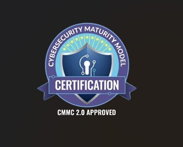 DN솔루션즈 아메리카가 획득한 미국 국방부의 CMMC 레벨2 인증 마크. DN솔루션즈 제공