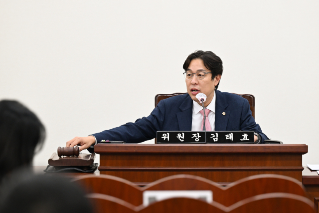 부산시의회 기획재경위원회는 10일 추가 상임위 회의를 열고 부산시가 제출한 조직개편안을 원안 통과시켰다. 부산시의회 제공