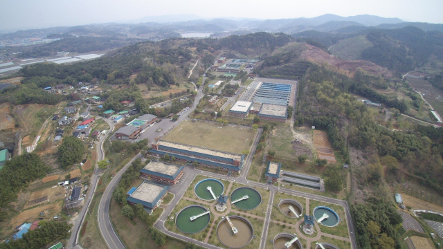 한국수자원공사 사천정수장 전경. 사천정수장 제공
