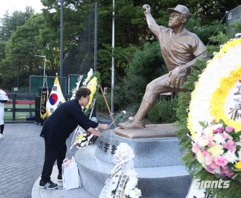 [포토뉴스] 최동원 15주기 추모식