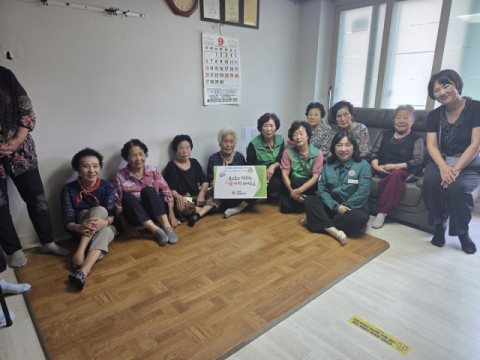 부산진구 초읍동 새마을부녀회, 추석맞이 결연경로당 안부 방문