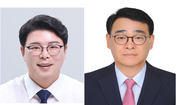인천항만공사(IPA) 김광 경영부문 부사장(왼쪽), 정상구 운영부문 부사장. IPA 제공