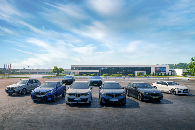 BMW 순수전기차 라인업.BMW코리아 제공