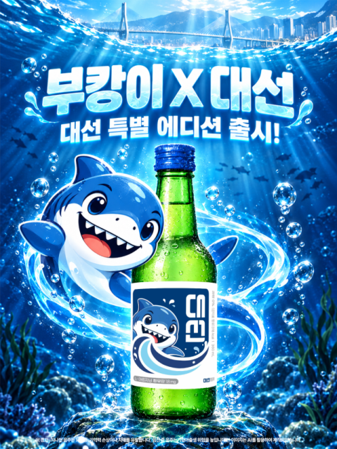 부산 향토기업 대선주조, 대선 '부캉이' 에디션 출시