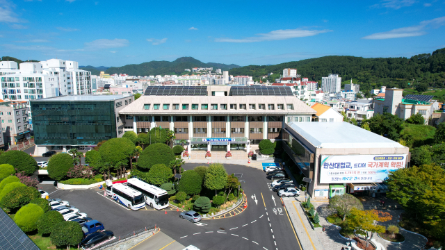 통영시청. 부산일보DB