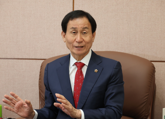 강무길 부산시의회 의장. 이재찬 기자 chan@