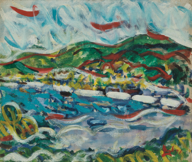 김종식, 광안리(1971). 서울옥션 제공