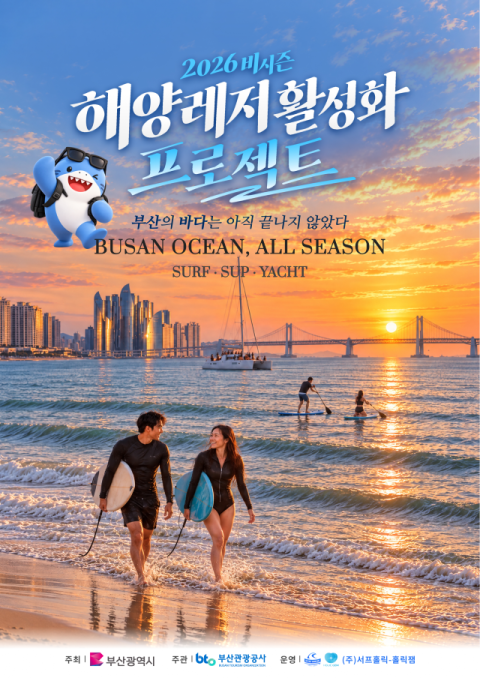 해양관광활성화 프로젝트 포스터. 부산관광공사 제공