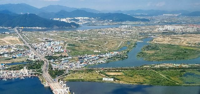 부산 강서구 에코델타시티 일원. 김경현 기자 view@