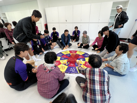 김해대학교 ‘건강365일’ 프로그램 운영 모습. 김해대 제공