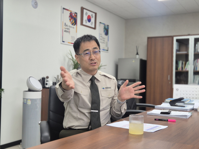 이현태 금정산국립공원사무소장. 금정산국립공원사무소장 제공