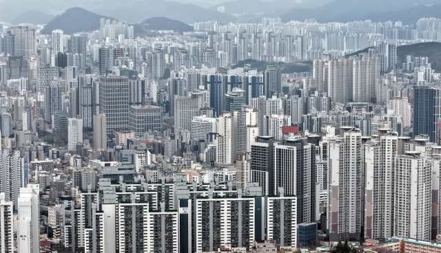 부산 아파트 단지. 정종회 기자 jjh@