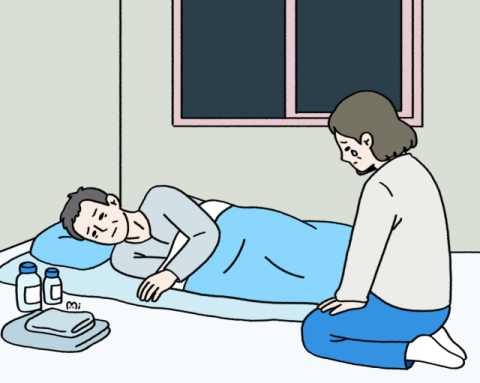 [사랑의 징검다리] 고마운 남편 24시간 병수발 미희 씨